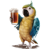 Papagei Bier
