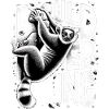 Bouldering Lemur Climbing Gift