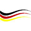 Germany Flag Line
