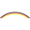 Germany Flag Symbol Line