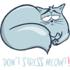 No stress cat