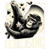 Bouldering Chimpanzee Climbing Gift