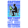 Wet paint