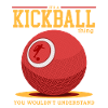 Kickball Kickballer Kickball Player Cadeau
