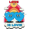 love is love_blue