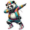 Dabbing Panda : Style urbain