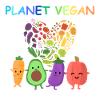 Planet Vegan -Vegetable Heart