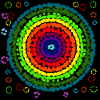 rainbow circle