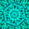 Abstract geometric teal background