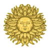 Great Sun with Face