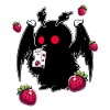 Strawberry Milk Shake Carton Mothman