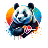 Cardio Pandabär EKG Panda