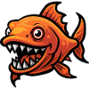 Piranha Fish Comic