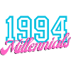 1994 Millennials Rétro Date Design