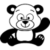 pandabär cute