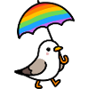 Parapluie Seagull