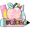 Frying design with floral motif