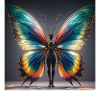 aAnthropomorphic Butterfly