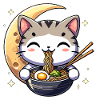 Anime Cat Ramen