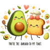 Funny Avocado Toast
