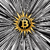 Golden Bitcoin Sun