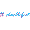 Slogan de l’étiquette d’éclosion Chucklefest