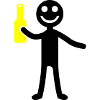 Stick Figure Beer Funny