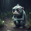 Sad creature