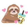 Faultier Boba Bubble Tea