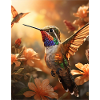 Kolibri im Flug