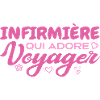 Infirmière globe-trotteuse passionnée de voyages