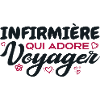Infirmière globe-trotteuse passionnée de voyages