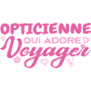 Opticienne globe-trotteuse passionnée de voyages