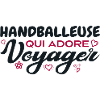 Handballeuse globe-trotteuse passionnée de voyages