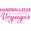 Handballeuse globe-trotteuse passionnée de voyages