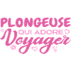 Plongeuse globe-trotteuse passionnée de voyages