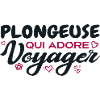 Plongeuse globe-trotteuse passionnée de voyages