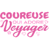 Coureuse globe-trotteuse passionnée de voyages