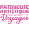 Patineuse artistique globe-trotteuse passionnée