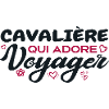Cavalière globe-trotteuse passionnée de voyages