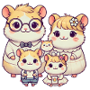 Famille Bonheur Hamster