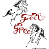 feel free, horses