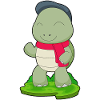 Turtle Winter Scarf