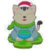 Forfait Noël chat