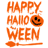 Halloween Lettering Happy Halloween