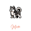 Maman husky du fleuve Mackenzie