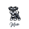 Maman Schnauzer nain