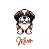 Moskauer Wachhund Mama