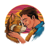 Human & Dog Couple Intimacy