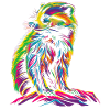 Honey Badger Ratel Popart